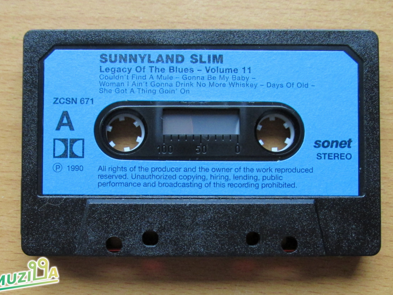 Купить Sunnyland Slim - The Legacy Of The Blues - Volume 11